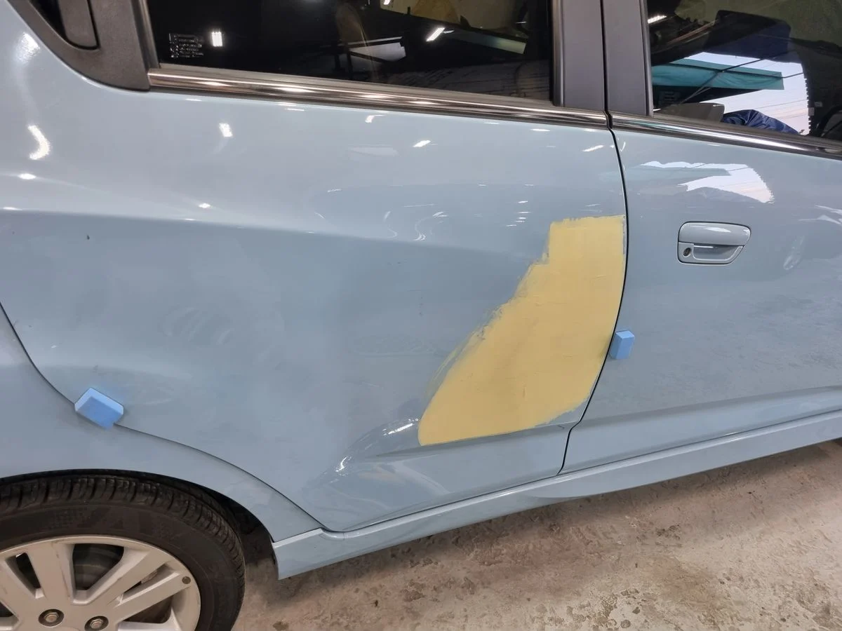 판금 도색 테스트