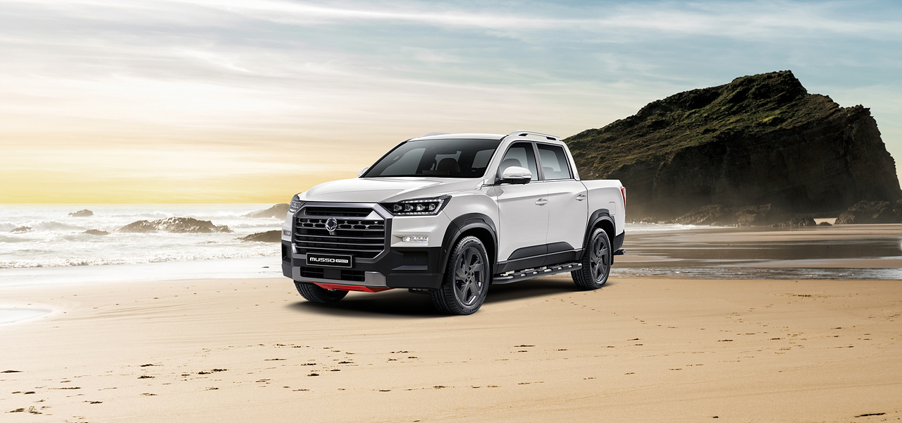 무쏘 스포츠 이미지