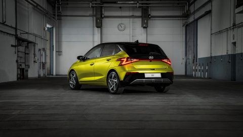 현대 i20 테스트 모델